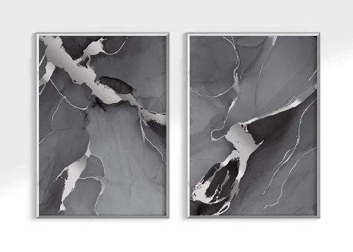 Grey marble zestaw_srebrna rama.webp